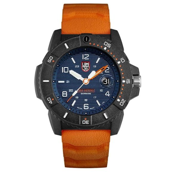 NEW LUMINOX 3063 NAVY SEAL 45MM MAGNIFYING GLASS 200M RESISTANT WATCH XS.3603 - Picture 1 of 9